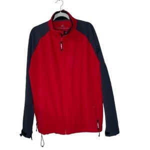 Storm tech Men's windbreaker jacket with BP oil logo NWOT large